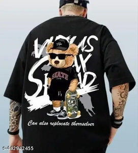 Casual Printed Cotton-Blend T-Shirt for Men