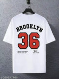 Men’s Oversized “Brooklyn 36” Printed T-Shirt – Street Style Classic