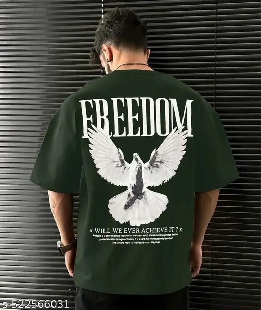 Men’s Stylish Oversized Graphic T-Shirt