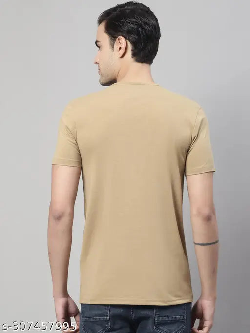 Men’s Typography T-Shirts (Pack of 3) | Classic Round Neck | Regular Fit