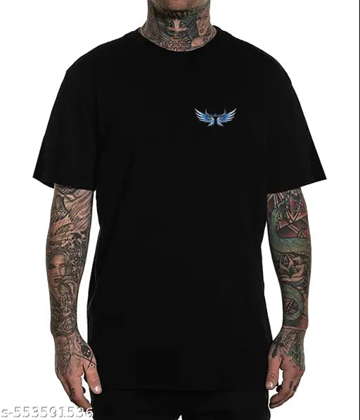 Oversized Printed T-Shirt for Men – Cotton Fabric