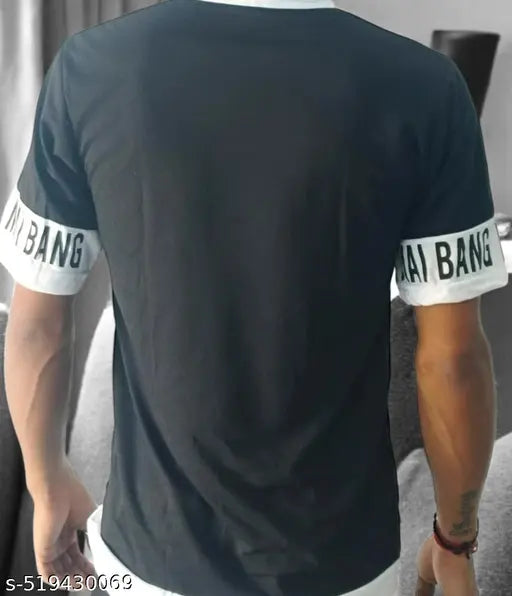 Men’s Oversized Hip-Hop Fit Polycotton T-Shirt