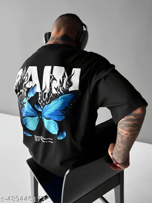 Streetwear 3/4 Sleeve Printed Tee