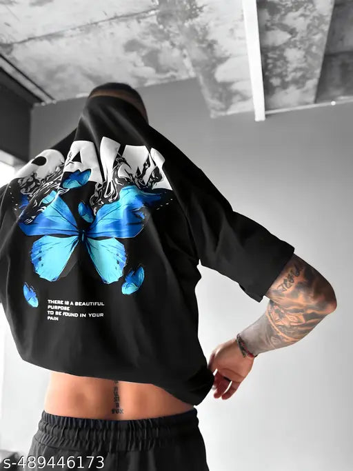 Streetwear 3/4 Sleeve Printed Tee