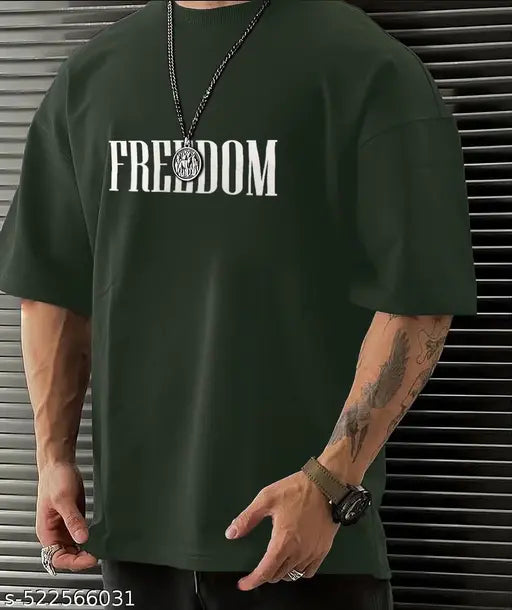 Men’s Stylish Oversized Graphic T-Shirt