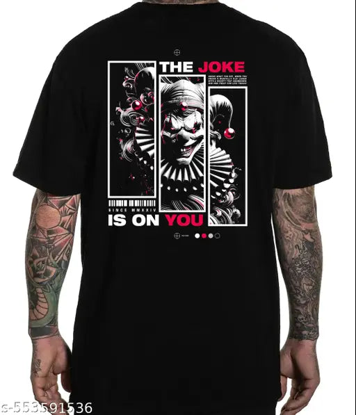 Oversized Printed T-Shirt for Men – Cotton Fabric